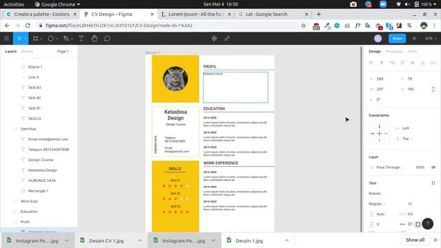 Memulai Bisnis Desain CV dengan Figma - 10 Edit Content смотреть онлайн