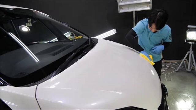 日産セレナ DAA-GFC27 ブリリアントホワイトパール 登録～5年 磨き&ファインラボセラミックコーティング二層施工/スピード関西