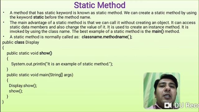 Class- X(Chapter- 3 User Defined Method in Java) ICSE Board смотреть онлайн