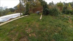 Навес для машины  своими руками #1 Основание