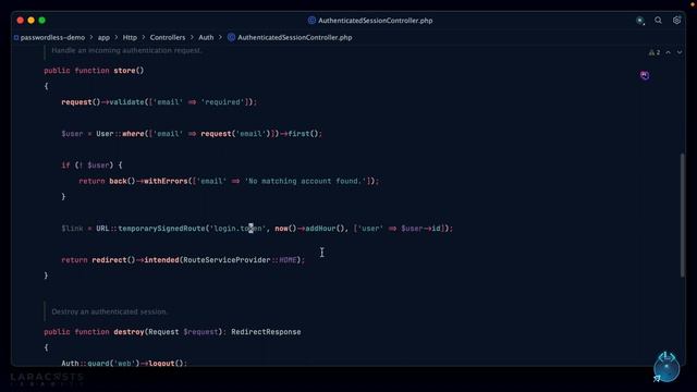 How to Make a Passwordless Login System In Laravel смотреть онлайн