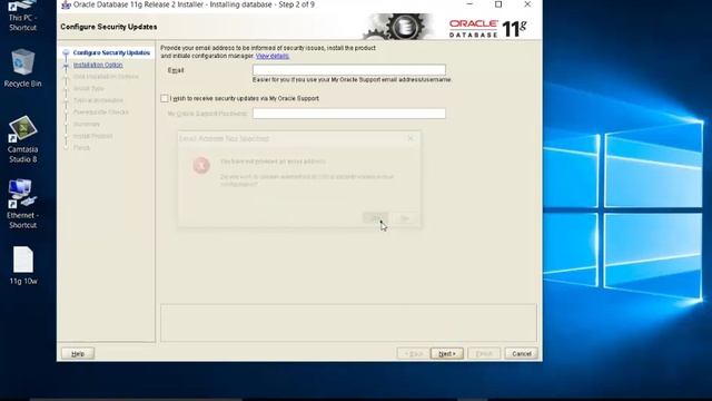 Install Oracle Database 11g Release 2 on Windows 10 смотреть онлайн