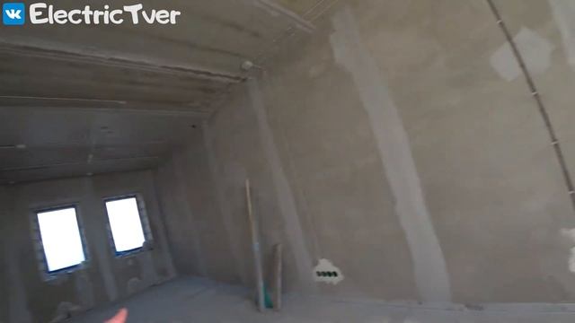 КП Южный Берег Тверь.  Электрика в Таун Хаусе 90кв.м.