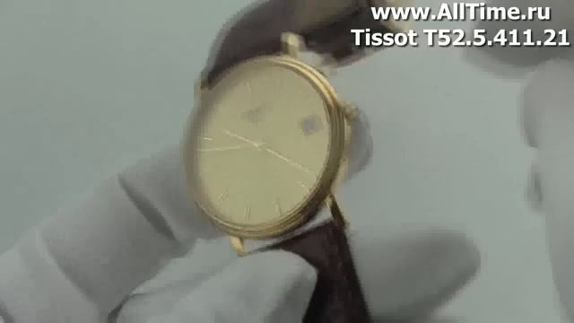 Мужские наручные швейцарские часы Tissot T52.5.411.21 смотреть онлайн
