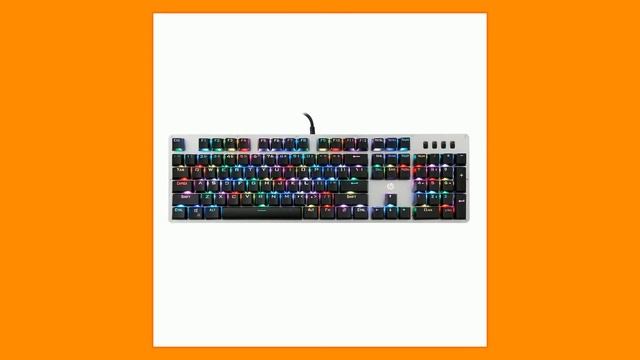 HP® GK100S 104keys NKRO RGB LED Backlight Blue Switch Mechanical Gaming Keyboard USB Wired смотреть онлайн