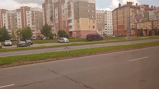 г. Новополоцк. поездка на автобусе 10 Автовокзал Новополоцк—Автовокзал полоцк смотреть онлайн
