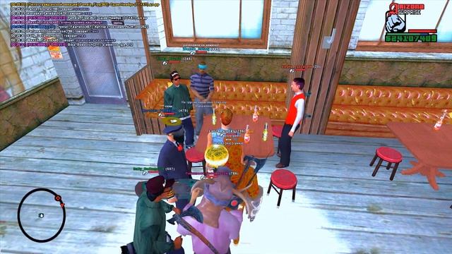 СОЗДАЛ СВОЙ СЕКРЕТНЫЙ БАР и ТЕЛЕПОРТИРОВАЛ ИГРОКОВ! на АРИЗОНА РП в ГТА САМП смотреть онлайн