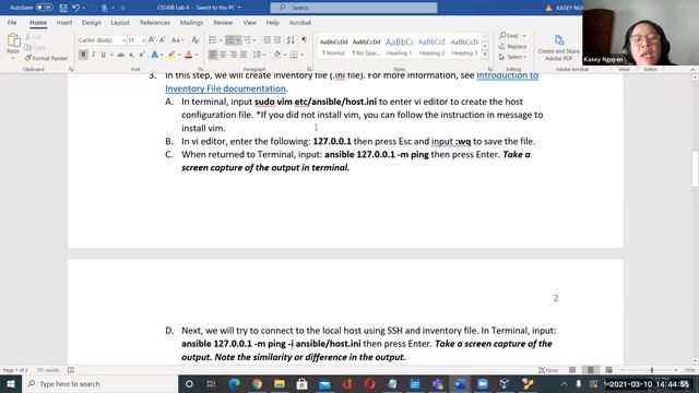 CIS30B Lab 4: Ansible for Network Automation смотреть онлайн