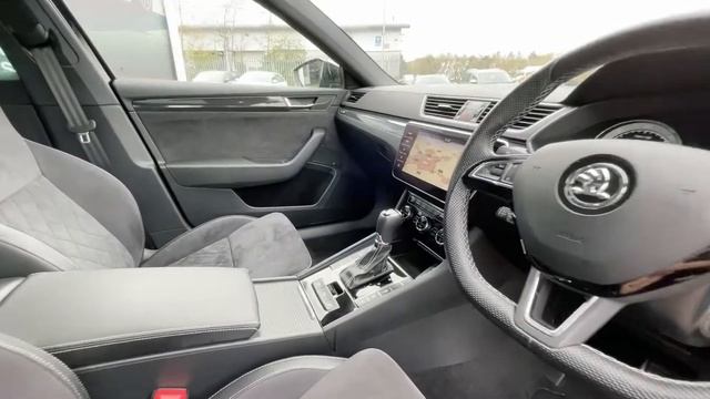 SKODA Superb 2.0 TDI SCR 190ps 4X4 SportLine DSG Estate KP18NJV смотреть онлайн