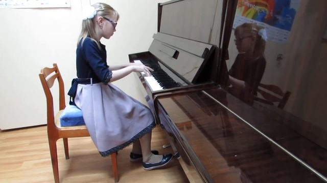 Семенова Анастасия, 10 лет, ДШИ №5 Рапсодия, Л Келлер Этюд C dur смотреть онлайн