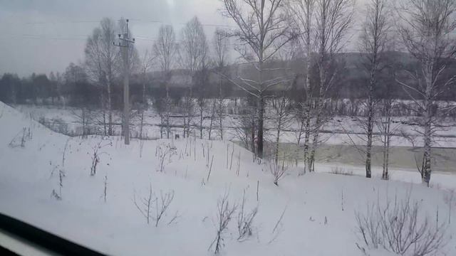 о.п. Подкатунь - о.п. 461 км., из окна ЭД4М-0084 смотреть онлайн