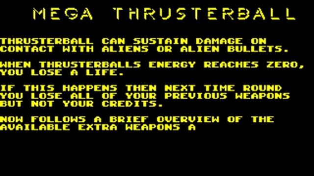 C64 Game - Mega Thrusterball смотреть онлайн