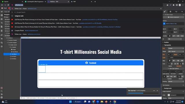 Figma to Webflow | Webflow Social | Webflow Bangla Tutorial смотреть онлайн