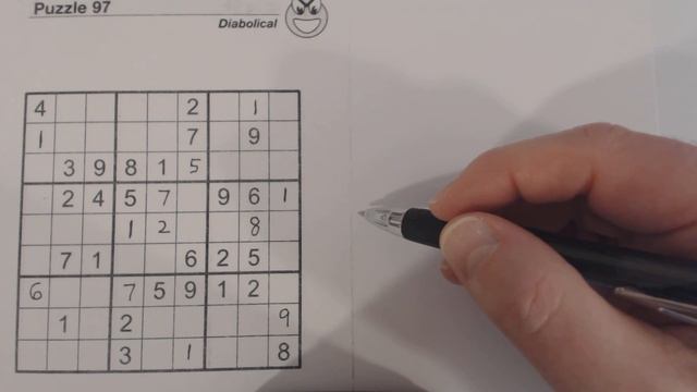 SudokuPrimer 69 - pseudo-quiz solving a diabolical puzzle (sudoku pro) смотреть онлайн