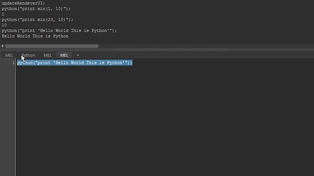 MEL for Maya: Mixing Python and MEL (Part 12) смотреть онлайн