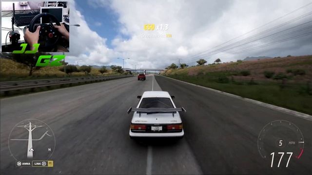 Toyota Sprinter Trueno GT Apex 1985 1.270HP - Forza Horizon 5 | Steering Wheel Gameplay | 4K 60Fps смотреть онлайн