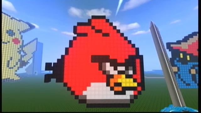 Fortress Craft - Angry Bird Pixel Art! смотреть онлайн