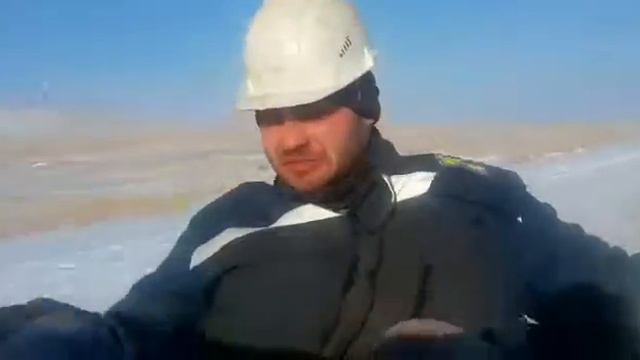 Поездка в кузове в морозе . смотреть онлайн