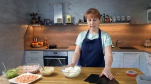 Салат СУШИ с КРЕВЕТКАМИ. Вкус как у Настоящих Суши! Суши Салат.