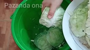 ODDIY KARAM TUZLASH // ХРУСТЯЩАЯ СОЛЁНАЯ КАПУСТА на КАЖДЫЙ ДЕНЬ //КАРАМ ЧИМЧИ ТАЙОРЛАШ