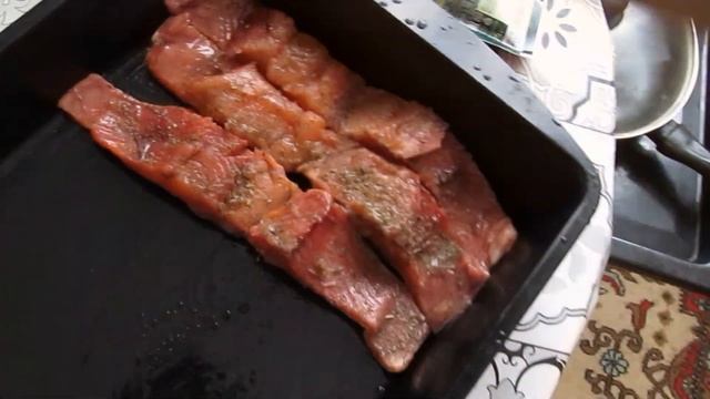 ГОРБУША В ШУБКЕ! КАК ПРИГОТОВИТЬ.Вкусный рецепт! смотреть онлайн