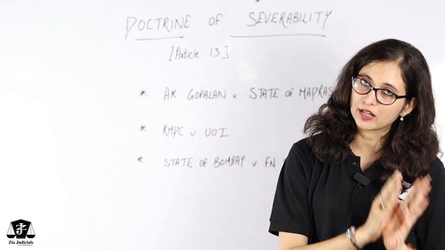 Doctrine of Severability | Article 13 | Indian Constitution | By Sheersha Saxena | Zia Judicials смотреть онлайн