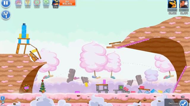 Angry Birds Friends Tournament Level 4 Week 276-A PC POWER-UP walkthrough смотреть онлайн