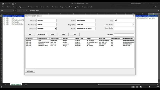 EXPORT DATA LISTBOX KE FILE EXCEL BARU | EXCEL & VBA TUTORIAL смотреть онлайн