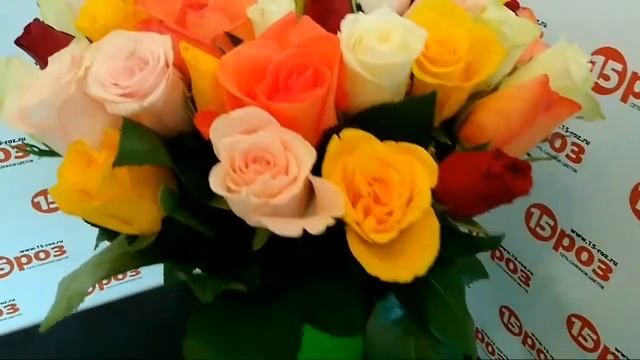 Роза 40 см (Кения) смотреть онлайн