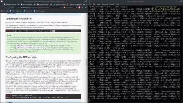 Gentoo 32-bit (and 64-bit) Installation: 7 Installing Base System смотреть онлайн
