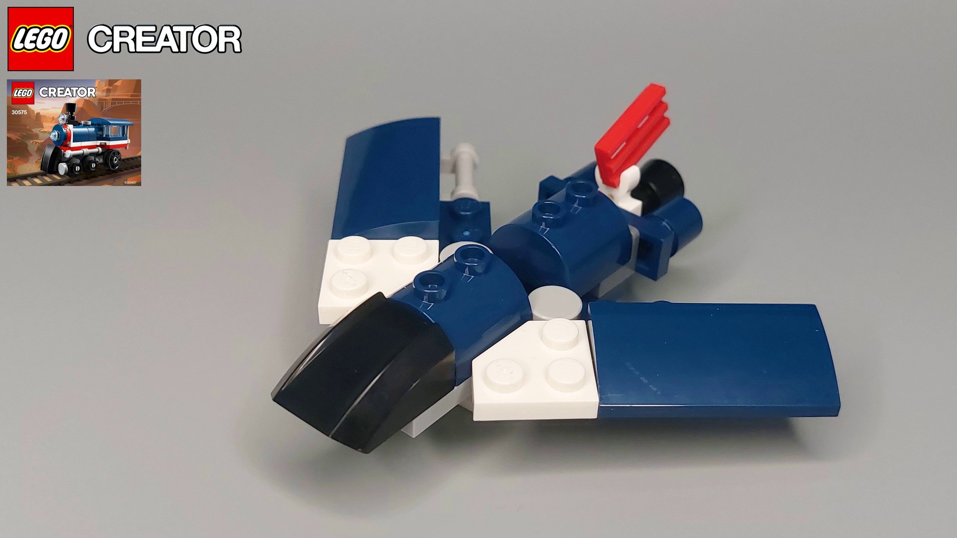 Лего Самоделки - Самолёт из Lego Creator (30575) #4 смотреть онлайн