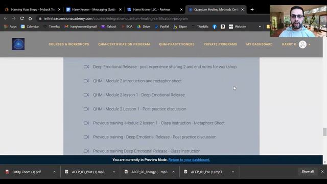 Quantum Healing Methods Certification Course starting end of January 2022. смотреть онлайн