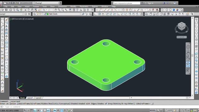 Autodesk AutoCAD 2014 thay ve1 dwg 12 24 2018 9 39 50 AM смотреть онлайн