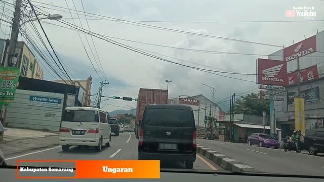 Jalur Selatan Jalan Nasional Semarang Ungaran Jawa Tengah Indonesia Susilo Plat H смотреть онлайн