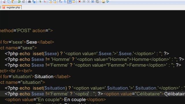 Tutoriel php : Creation d'un mini reseau social | Formulaire d'inscription | part5 | By NewDzign смотреть онлайн