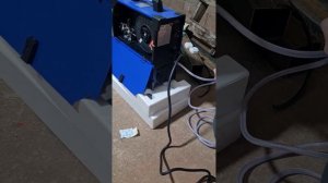 Сварочные работы,запуск сварочного аппарата Aurora overman 205