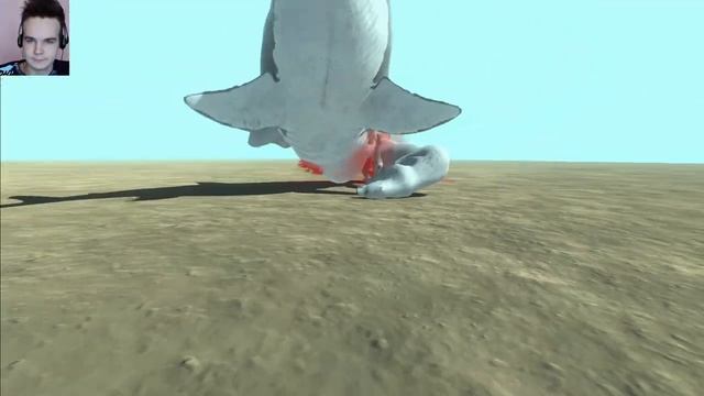 Мегалодон против Полярного Медведя _ Кто сильнее Animal Revolt Battle Simulator