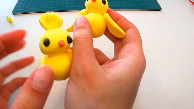 Цыплята пасхальные из Легкого Воздушного пластилина смотреть онлайн