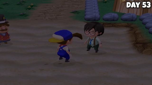 I Spent 100 Days Playing Harvest Moon: Magical Melody... смотреть онлайн