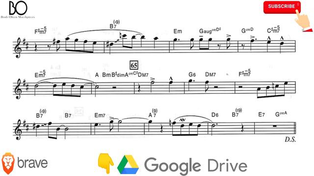 BYE, BYE, BLACKBIRD [alto sax] JAZZ STANDARDS смотреть онлайн