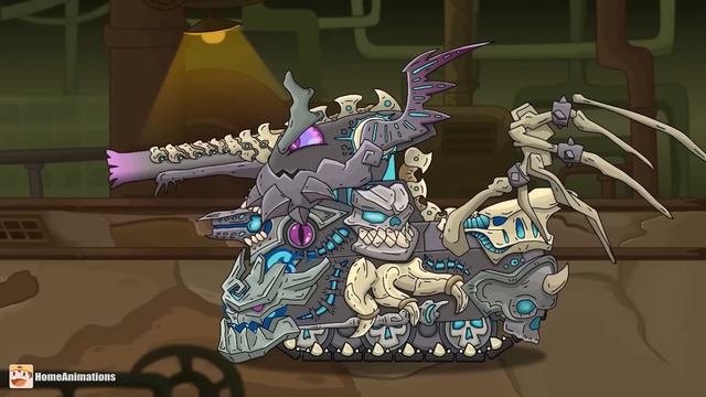 Mimic's Gladiator Fight: Ram vs Trash Monster - Cartoons about tanks смотреть онлайн