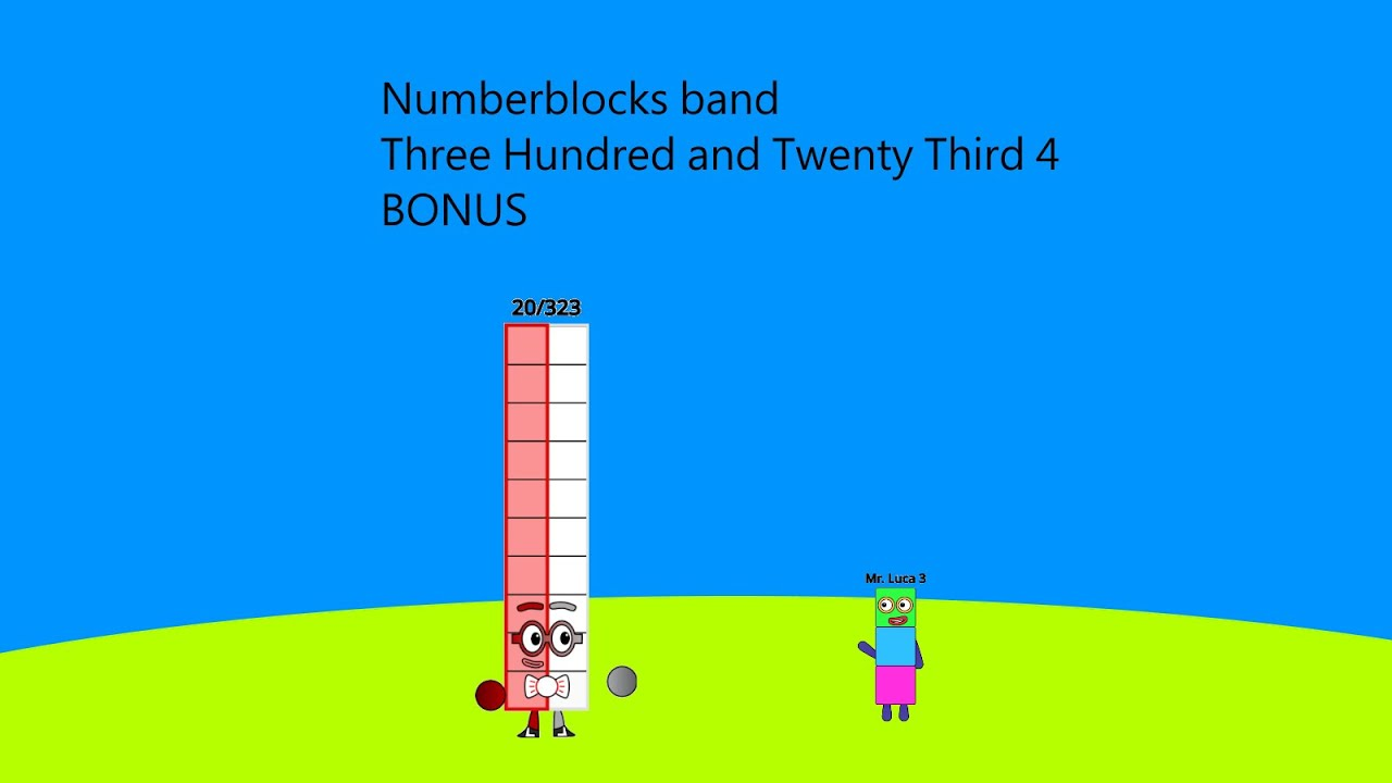 Numberblocks band Three Hundred and Twenty Third 4 + BONUS смотреть онлайн