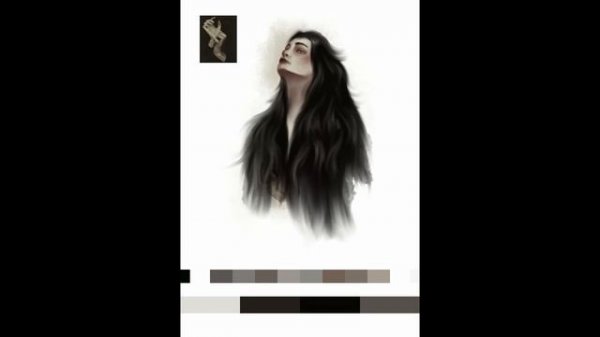 FULL Procreate painting process [Dark Fantasy]