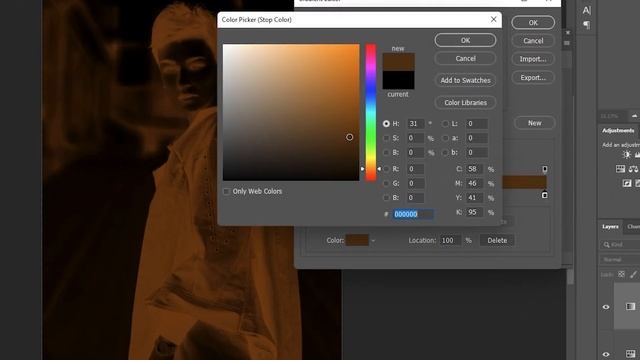 How To Get Moody Brown Color Tone In Photoshop? (Free Action)