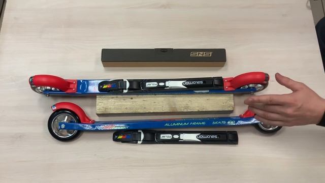Комплект лыжероллеры VIP Sport 100 mm + крепления SALOMON PILOT EQUIPE SKATE смотреть онлайн