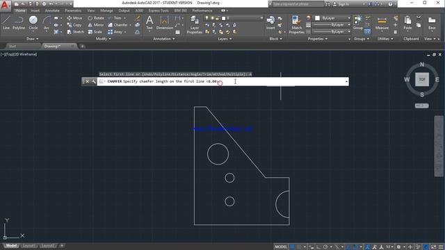 AUTOCAD DEE 3061 END OF CHAPTER 5 B смотреть онлайн