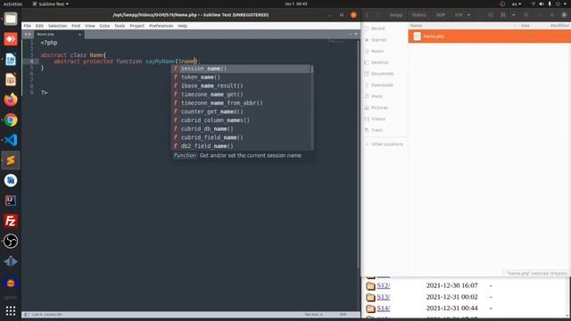 26. What is data abstraction ? | PHP object oriented programming смотреть онлайн