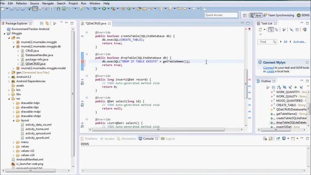Moggle[Android] - Part IV : local storage with SQLite смотреть онлайн