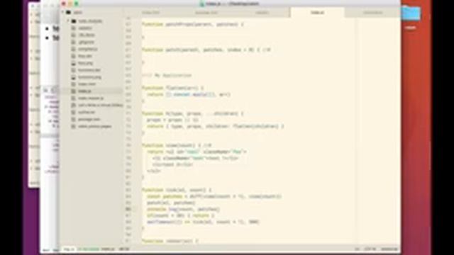 Let's Build a Virtual DOM from Scratch смотреть онлайн