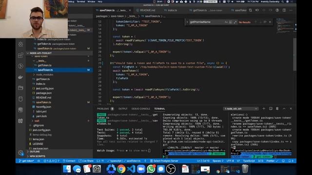 @node-api-toolkit/saveToken - A utility for saving API Tokens easily to the file system смотреть онлайн